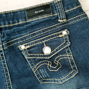 Bling Denim Shorts |SZ•13 Teens